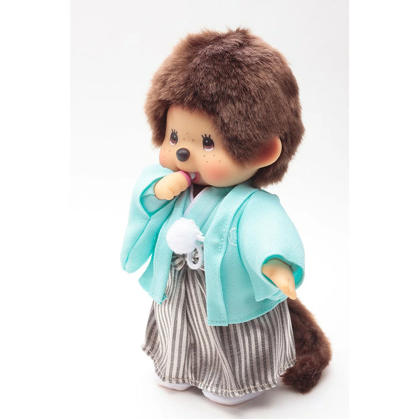 Sekiguchi Monchhichi S Boy or Girl Plush Doll – Kimono & Hakama