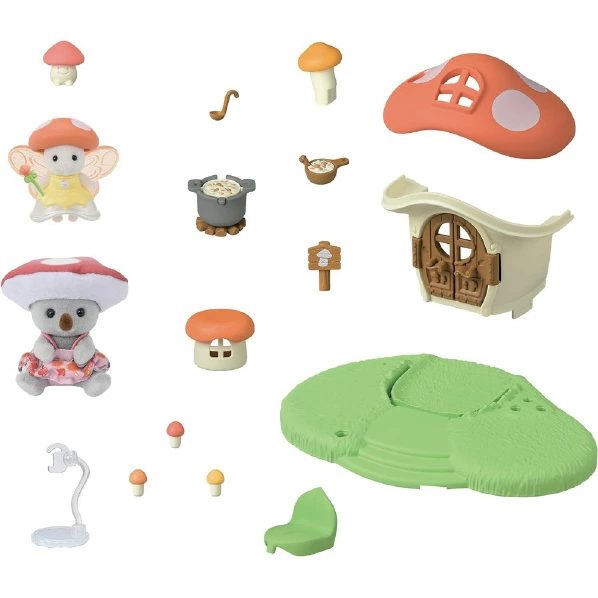 Epoch F-43 Sylvanian Families Fairy Mushroom House Playset