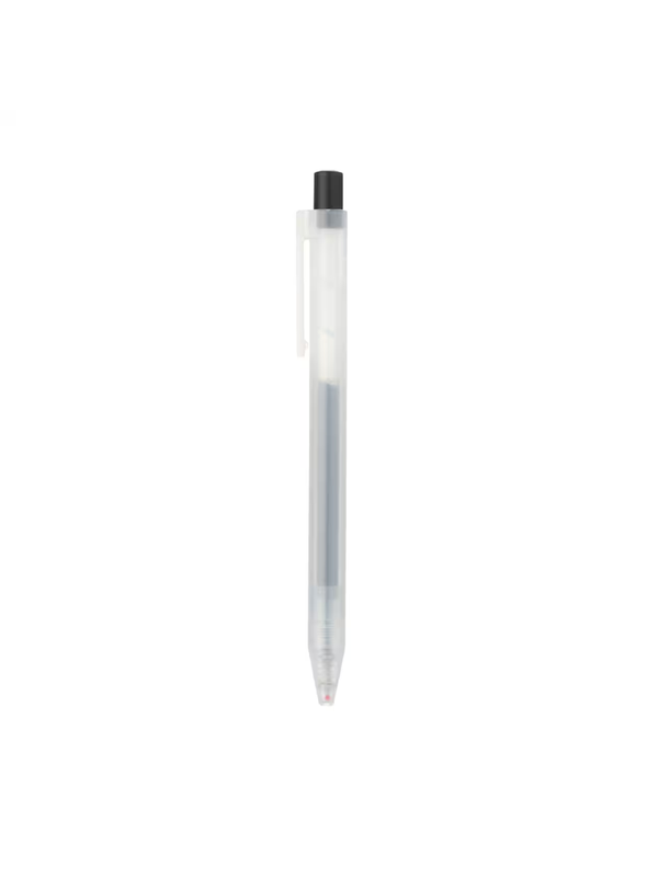 MUJI Knock Type Gel Ink Ballpoint Pen
