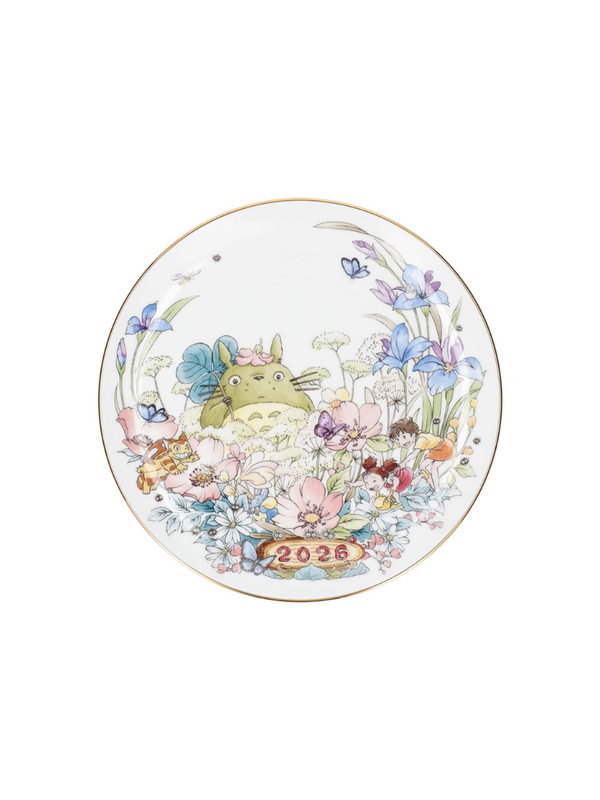 My Neighbor Totoro 2026 Yearly Plate Noritake with Display Stand