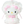Load image into Gallery viewer, Sanrio Hello Kitty Frilled Mascot Stand Charm White Lace Design
