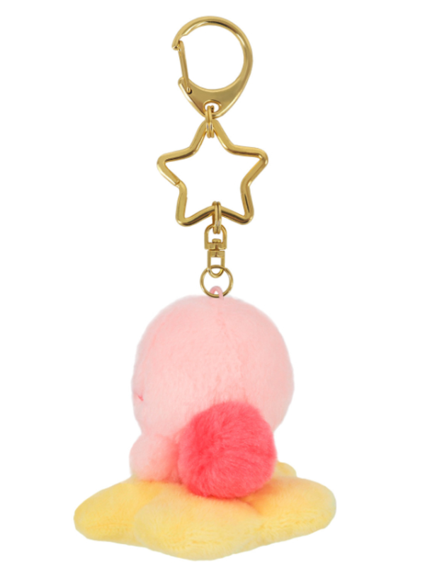 Kirby Mini Plush Mascot Keychain Warp Star