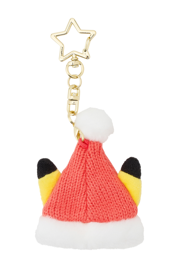 Pokemon Pikachu Santa Hat Keychain