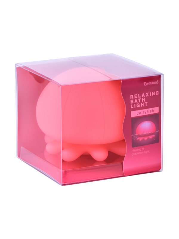 Relaxing Bath Light Jellyfish Pink LED Floating Bath Light Decorative Lamp