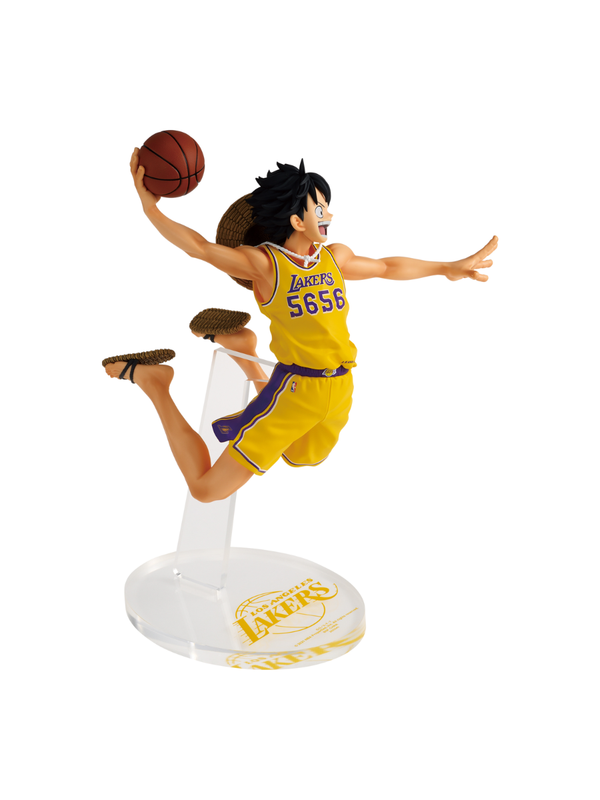 ONE PIECE × NBA MASTER STARS PIECE THE MONKEY.D. LUFFY LOS ANGELES LAKERS Figure
