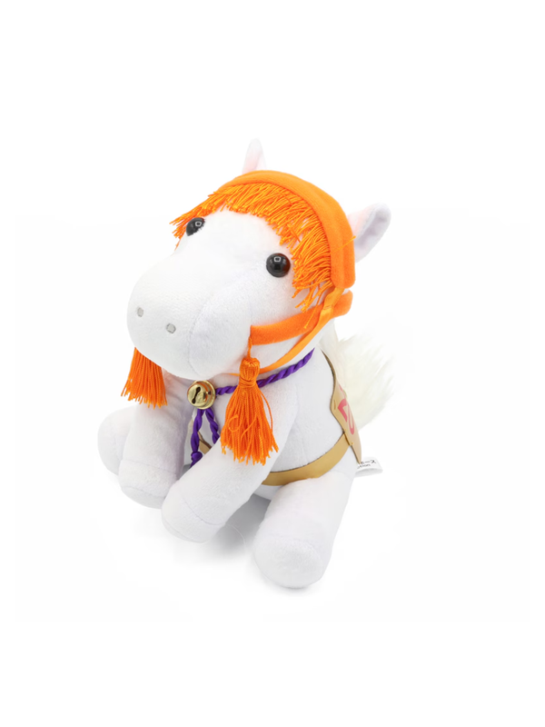 Idol Horse Plush Shinme-chan (M Size) Cute Sitting Style