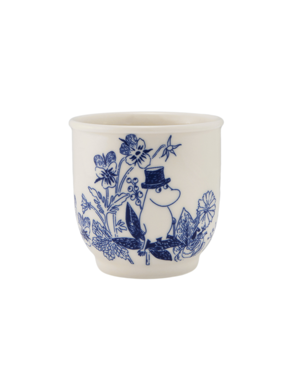 Moomin Haru Cup 0.26L Ceramic Mug Blue White Tableware