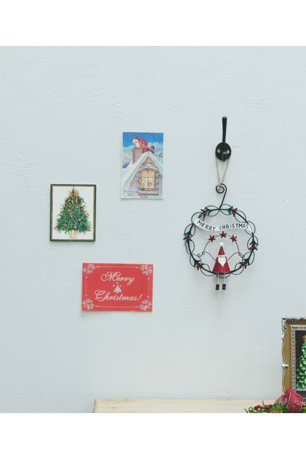 studio CLIP Christmas 2026 Tin Santa Circle Decoration