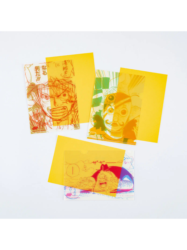 Hobonichi Original A6 ONE PIECE Clear File Set 3-Piece
