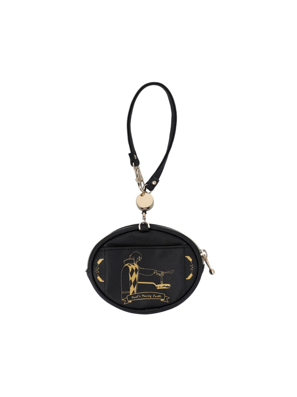 Howl’s Moving Castle Calcifer Coin & Card Case with Retractable Reel