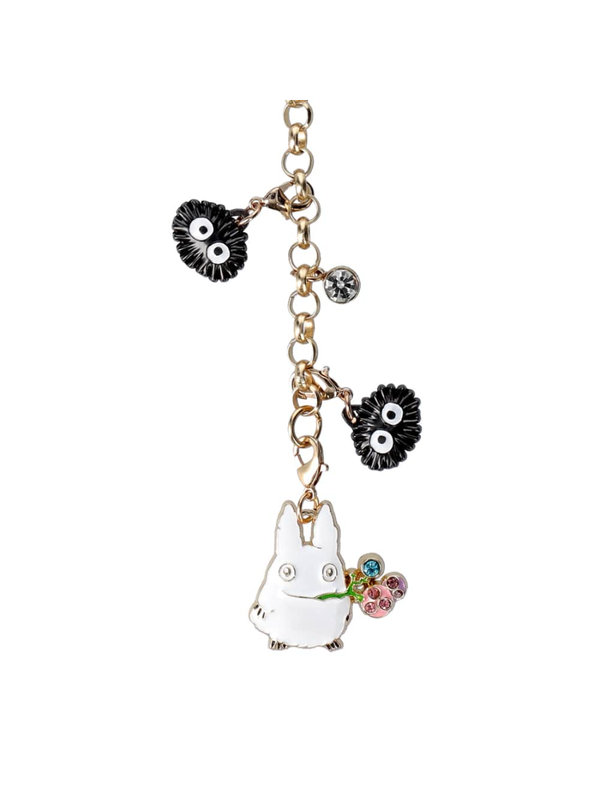 My Neighbor Totoro Small Totoro Metal Charm Keychain