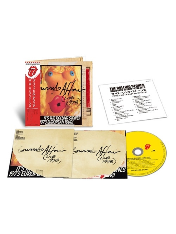 The Rolling Stones Brussels Affair Live 1973 Limited Edition SHM-CD