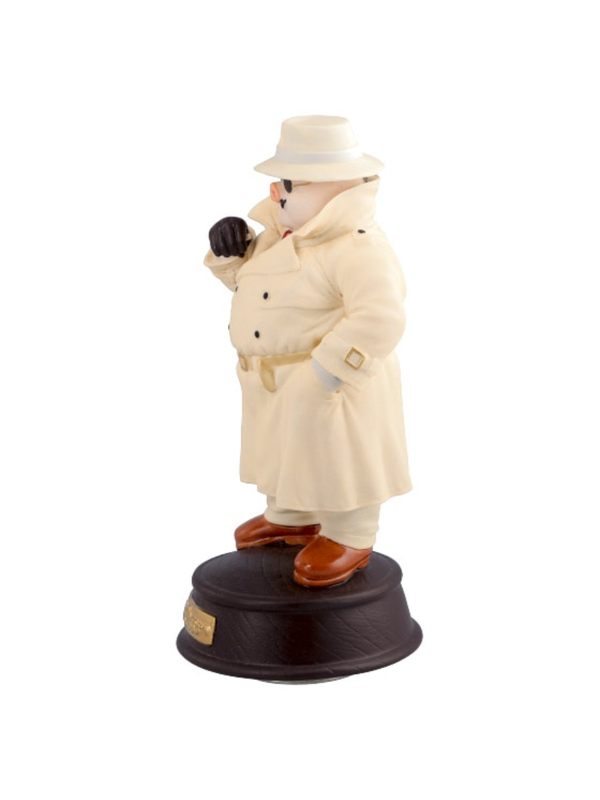Porco Rosso Porcelain Music Box Porco in Trench Coat Figure