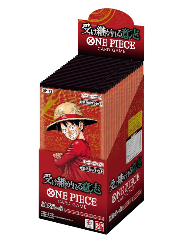 ONE PIECE Trading Card Game Booster Pack OP-13- "Inherited Will"- 3rd Anniversary Edition