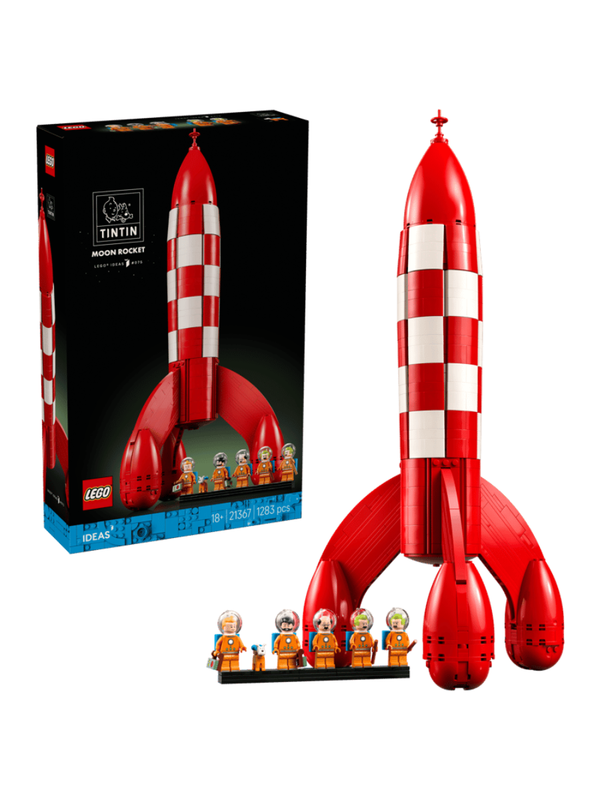 LEGO Ideas Tintin Moon Rocket 21367 Building Set