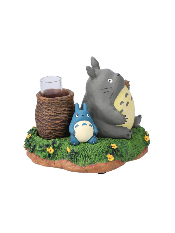 My Neighbor Totoro Bud Vase – Totoro Resting Mini Flower Vase with Glass Tube