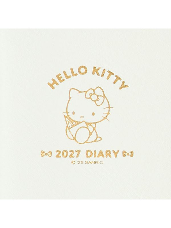 Sanrio Hello Kitty A6 Slim Diary 2027 Weekly Monthly Planner