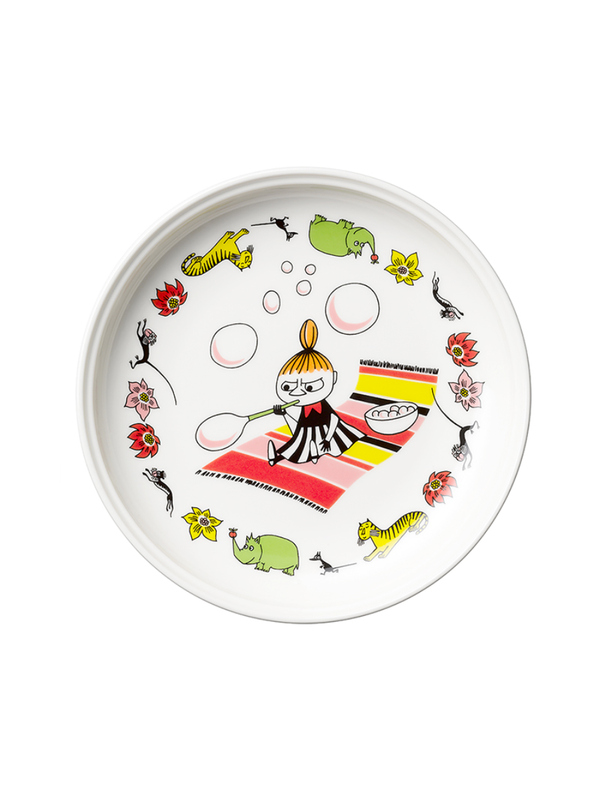 Moomin Little My Children’s Mug and Plate Set – Porcelain Kids Tableware 200ml