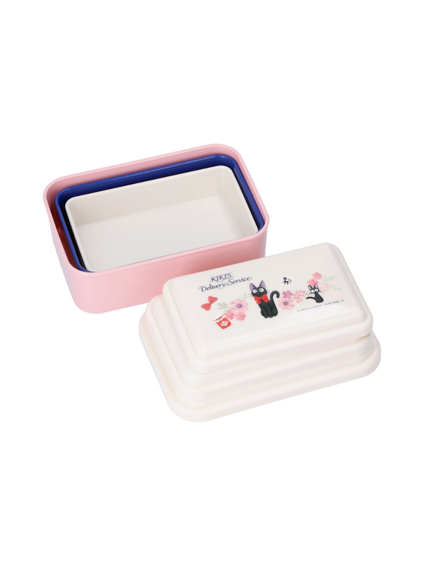 Kiki's Delivery Service Antibacterial Nesting Seal Containers 3P French Series - SLUS3AG