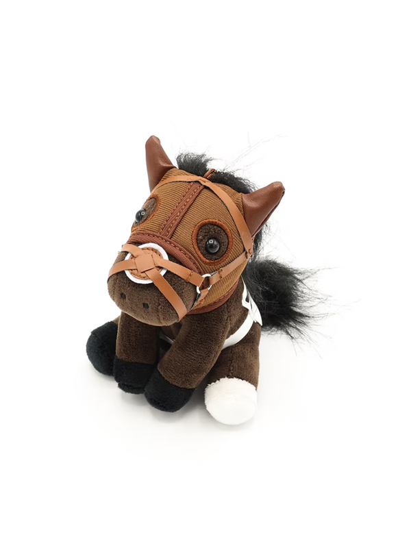 Idol Horse Duramente 2015 Japan Derby Plush Doll S Size with Ball Chain