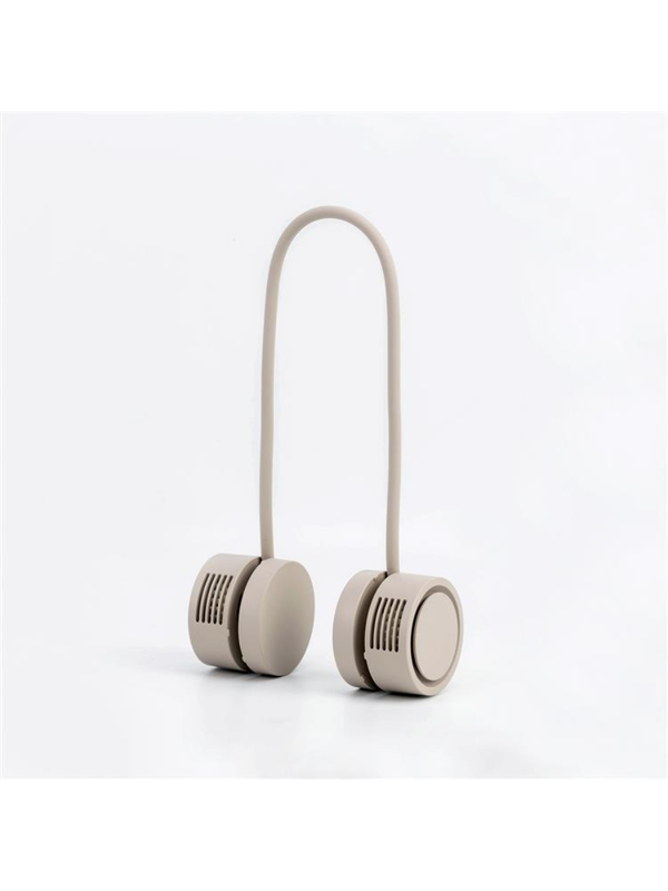 Rolling Neckband Fan Compact Hands-Free Bladeless Cooling Fan