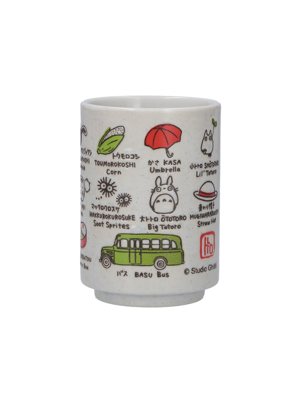 My Neighbor Totoro Yunomi Tea Cup “Narabe” Large Japanese Ceramic Cup