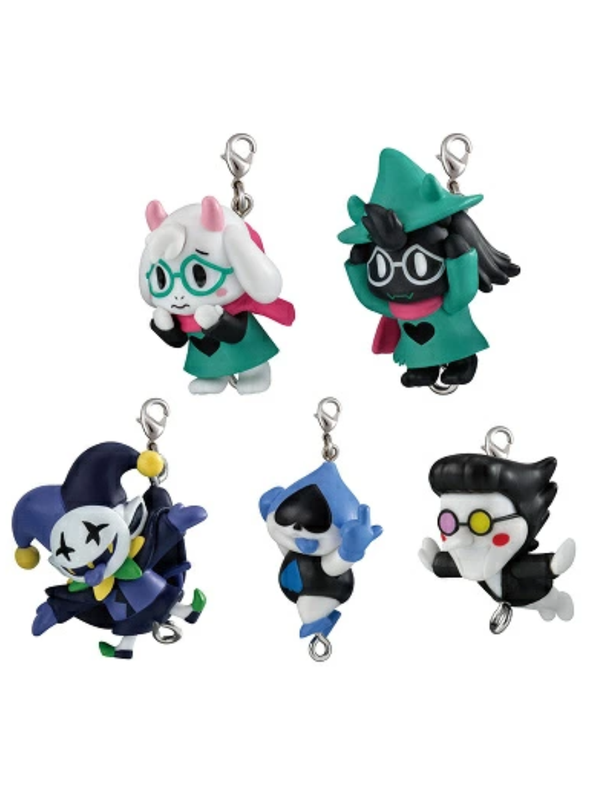 DELTARUNE Tsumande Tsunagete Mascot Keychain Set