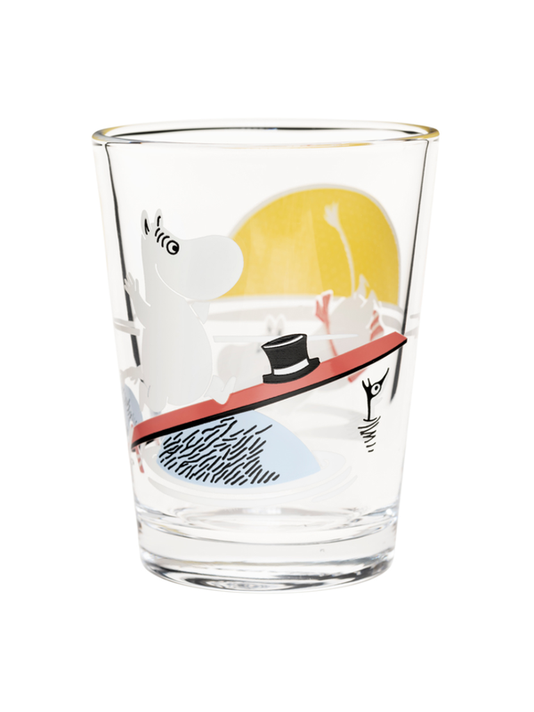 Moomin Arabia Evening Swim Tumbler Glass