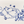 Load image into Gallery viewer, Moomin Haru Bowl 12cm Ceramic Bowl Blue White
