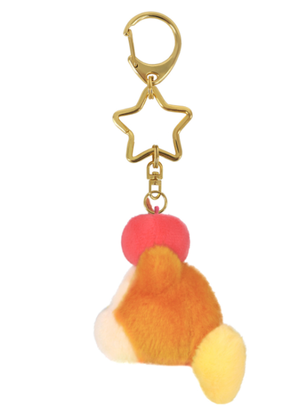 Kirby Mini Plush Mascot Keychain Waddle Dee Apple