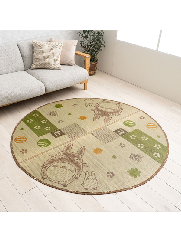 My Neighbor Totoro Igusa Round Rug