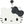 Load image into Gallery viewer, Sanrio Hello Kitty I Love Hello Kitty Black Pass Case Card Holder
