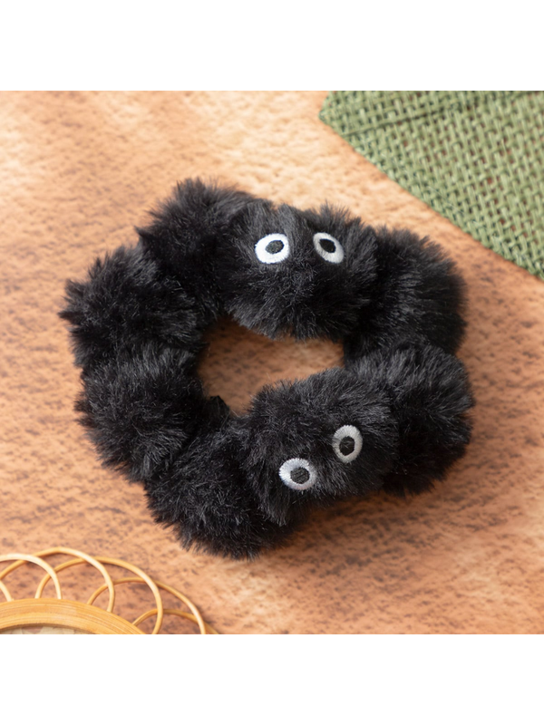 My Neighbor Totoro Soot Sprite Hide-and-Seek Scrunchie