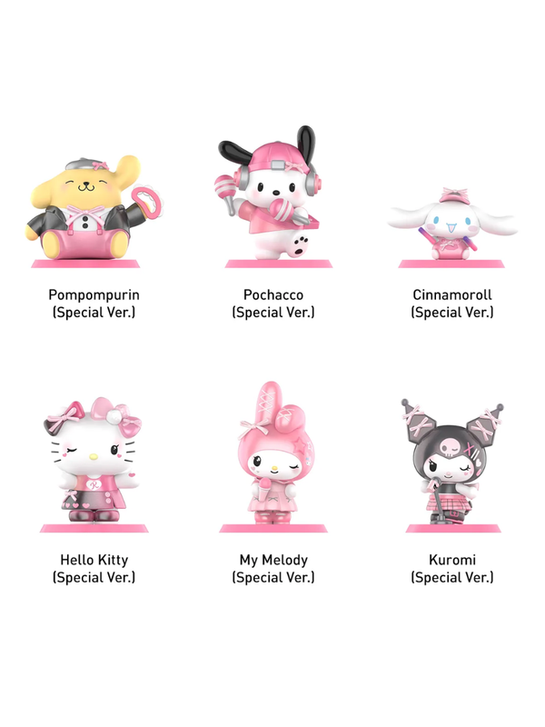 Sanrio Characters Pink Party Blind Box Figure POP MART