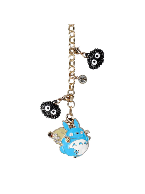 My Neighbor Totoro Medium Totoro Metal Charm Keychain