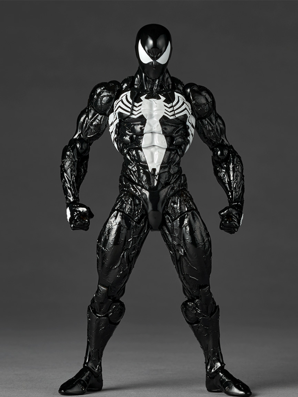 Revoltech Amazing Yamaguchi Symbiote Spider-Man Figure