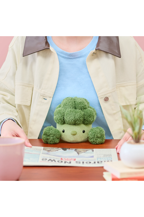 Funbaruzu Regular Broccoli Plush Desk Companion