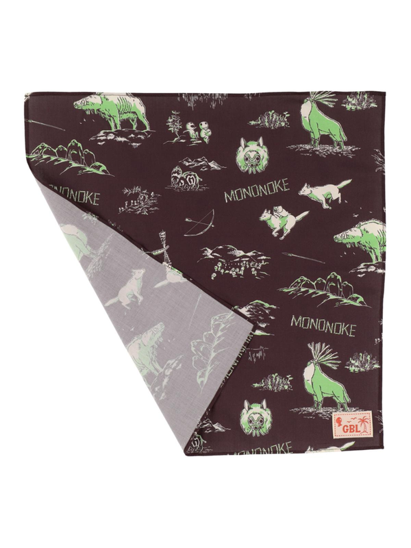 Princess Mononoke Hawaiian Bandana Mononoke Spirits