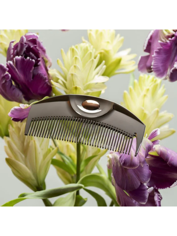 LOVE CHROME PG TSUKI Premium Black Hair Comb