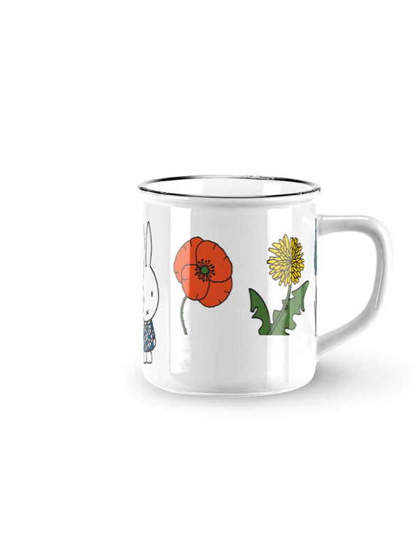 Miffy Floral Ceramic Mug 236ml