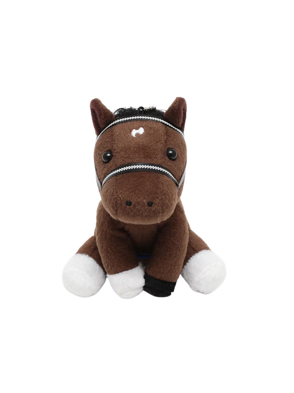Idol Horse Deep Impact Plush Toy S Size with Ball Chain – 2006 Japan Cup Champion