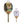 Load image into Gallery viewer, My Neighbor Totoro Catbus Satsuki &amp; Mei Oval Bamboo Hand Fan
