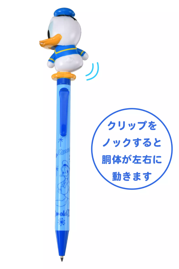 Disney Donald Duck Wiggling Action Ballpoint Pen