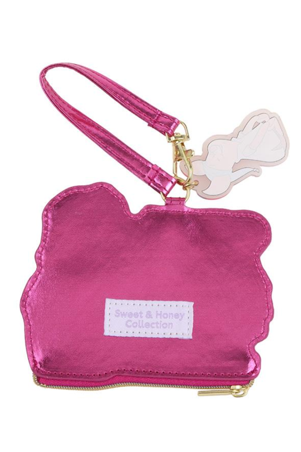 LOFT Winnie the Pooh Die-Cut Embroidered Pouch