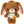 Load image into Gallery viewer, Sugarbunnies Kurousa Biscuit Mascot Holder Plush Keychain
