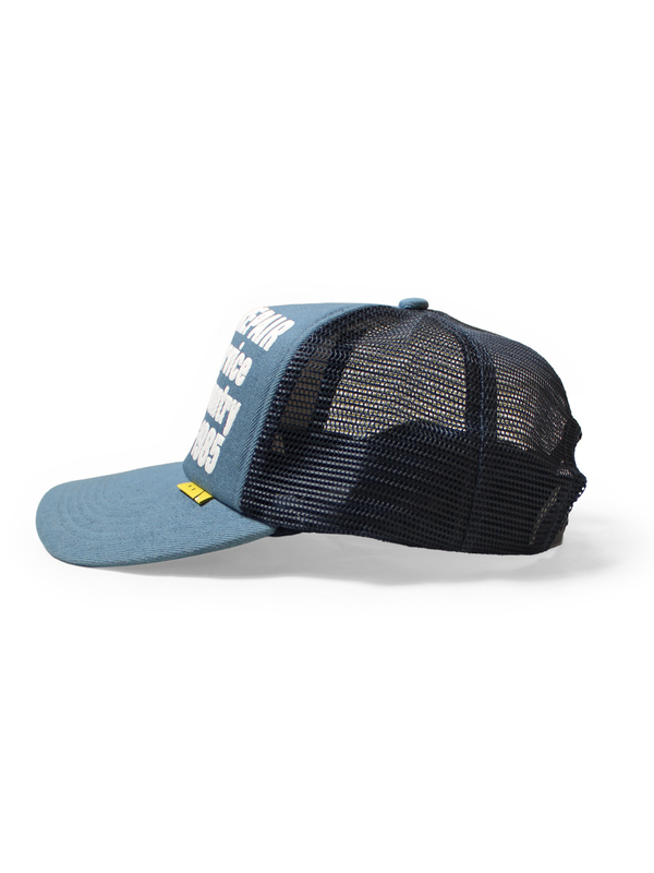 Kapital DENIM REPAIR SERVICEpt Denim Track Cap