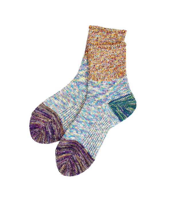 SUNNY NOMADO Mixed yarn switching socks