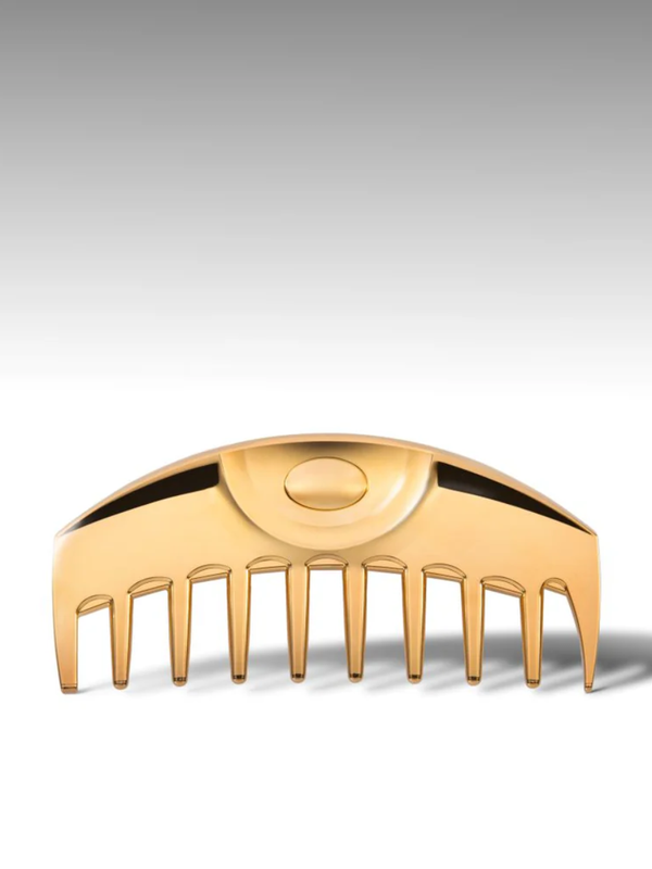 LOVE CHROME K24GP Wave TSUKI Gold Hair Comb
