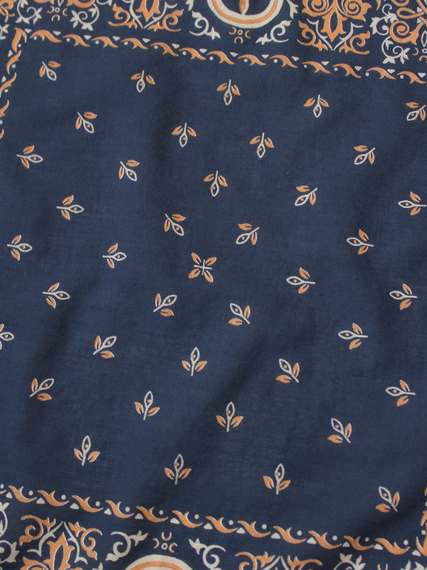 Kapital fastcolor Selvedge Bandana (ANTLER NAJA) 20x20