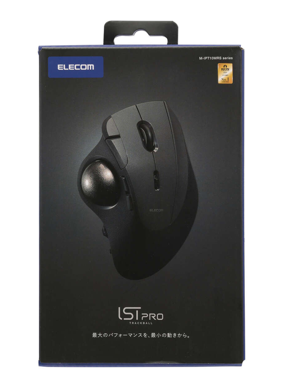 ELECOM IST PRO Thumb Trackball Mouse M-IPT10MRSBK